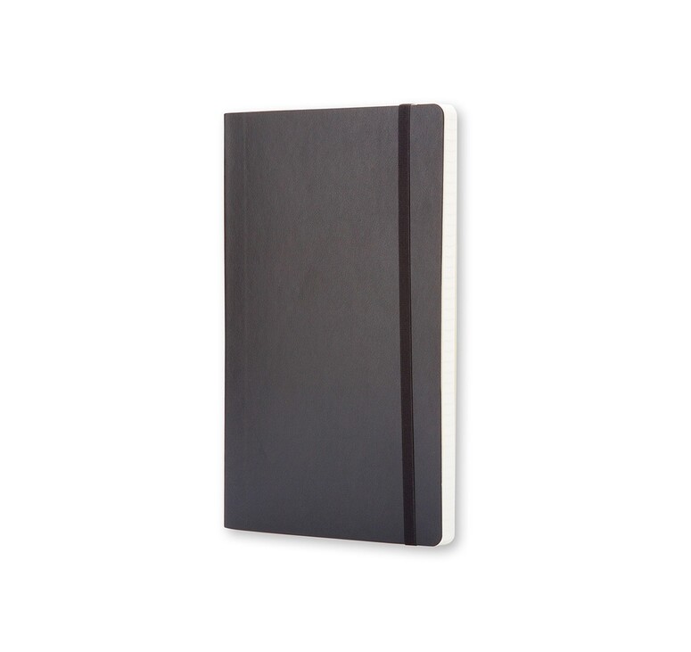 Записная книжка Moleskine Classic Soft (в клетку), Large (13х21см), черный