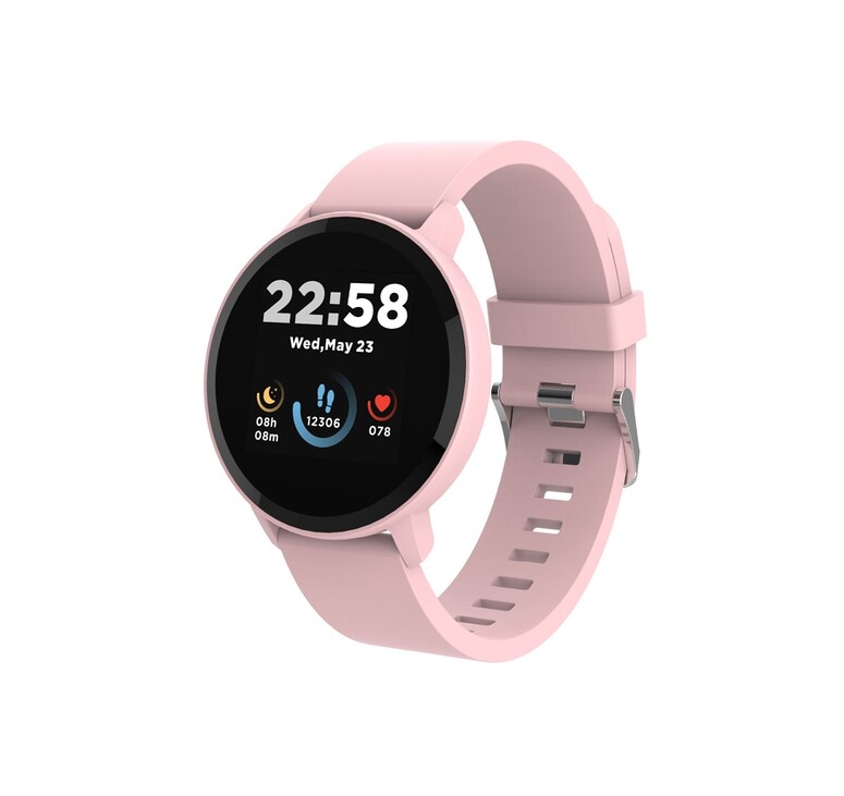 Умные часы CANYON Lollypop SW-63, IP 68, BT 5.0, сенсорный дисплей 1.3, розовый (Р)