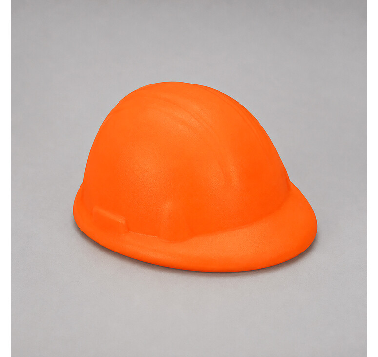 Антистресс «Каска» оранжевый (Р)