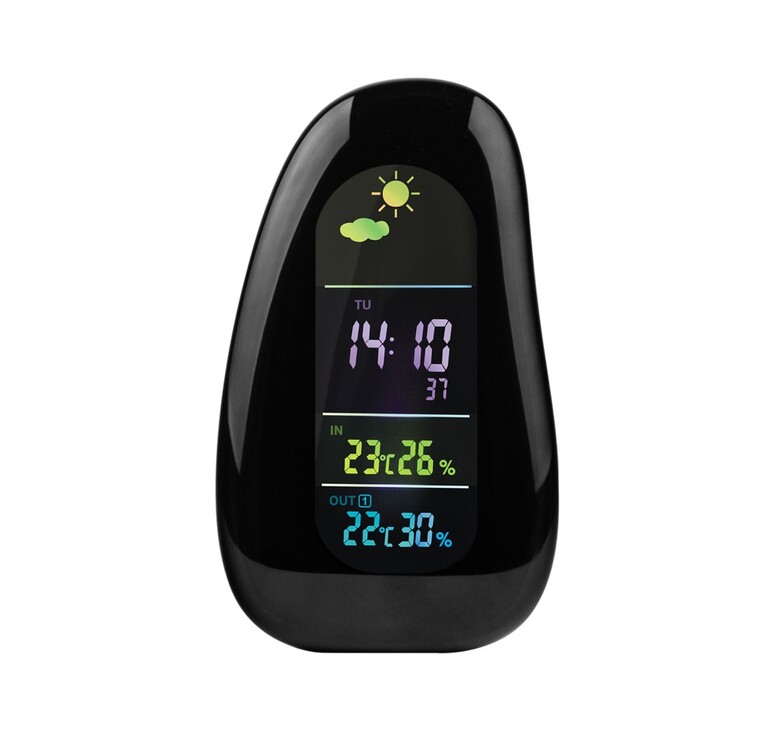Метеостанция Rombica StoneCast 1 WTS, черный