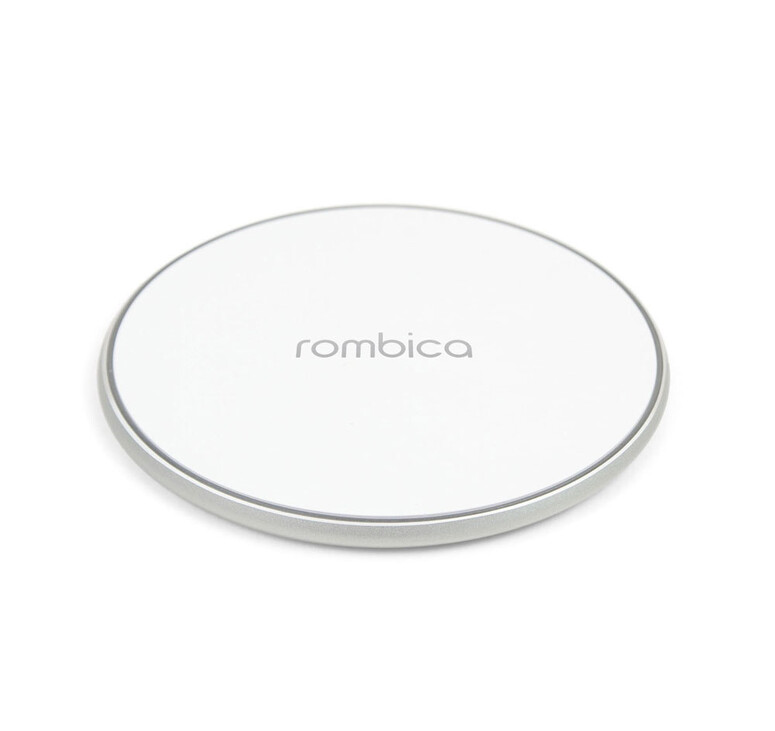 Беспроводное зарядное устройство Rombica  «NEO Core Quick» c быстрой зарядкой, белый (с лого)