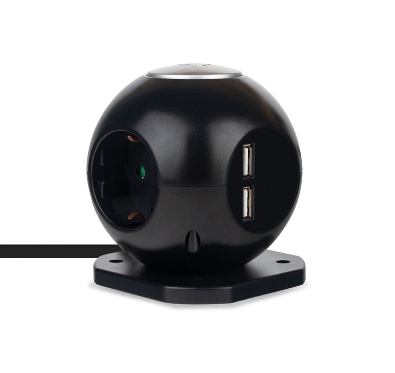 Сетевой фильтр Rombica NEO SPHERUM Black