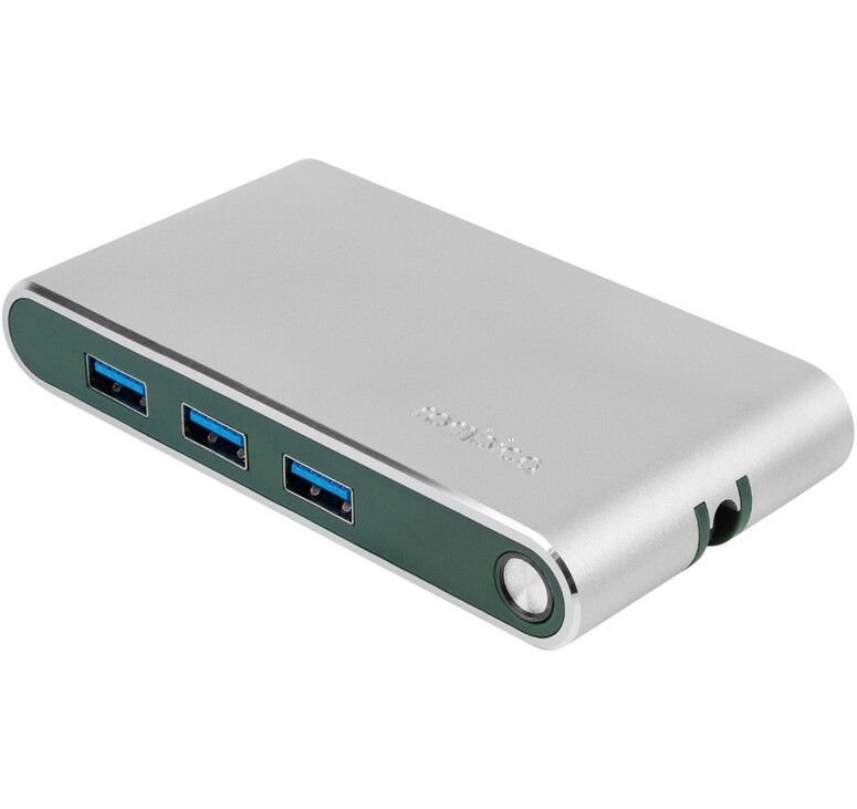 Хаб USB Rombica Type-C Hermes Green