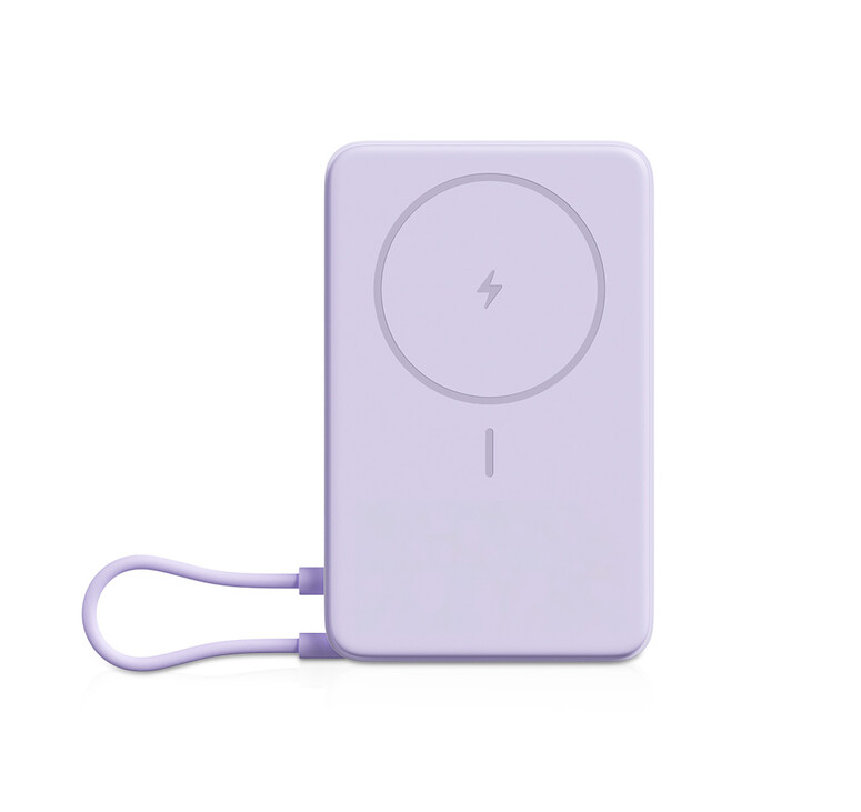 Внешний аккумулятор Xiaomi Magnetic Power Bank 10000 with Built-in Stand Purple
