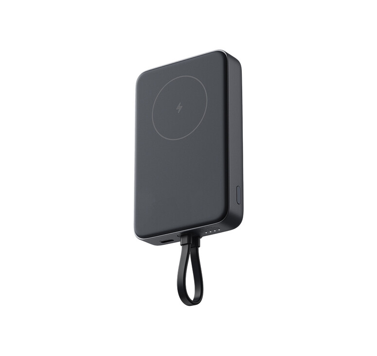Внешний аккумулятор с кабелем Xiaomi 33W Magnetic Power Bank 10000mAh (Integrated Cable) Gray