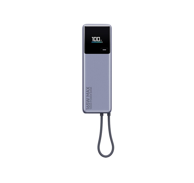 Внешний аккумулятор со встроенным кабелем Xiaomi 165W Power Bank 10000mAh (Integrated Cable) GL