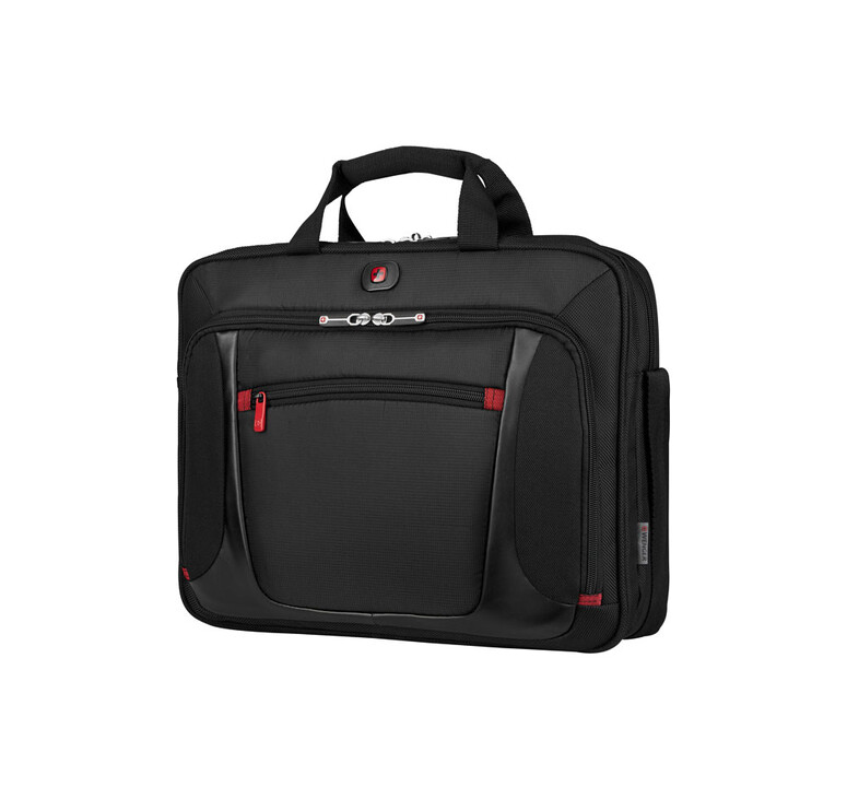 Портфель для ноутбука 15'' WENGER Sensor, черный, полиэстер/ПВХ, 40 x 15 x 33 см, 9 л