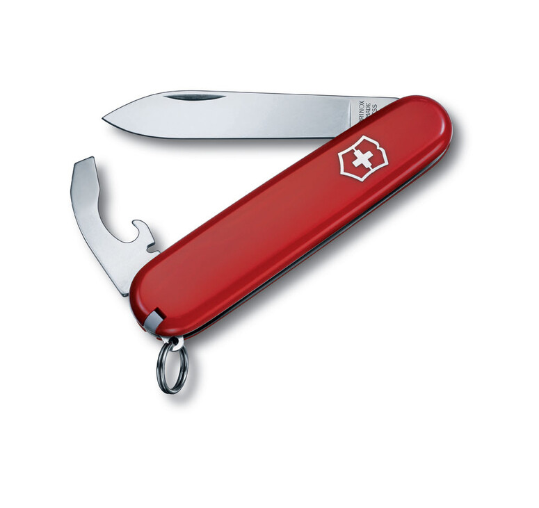 Нож перочинный VICTORINOX Bantam, 84 мм, 8 функций, красный