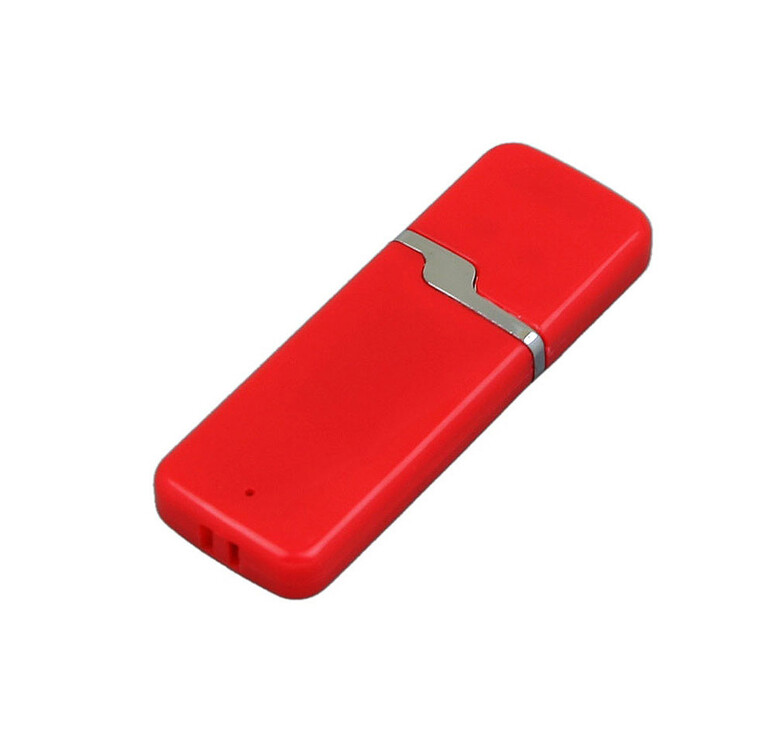 Флешка 3.0 промо прямоугольной формы c оригинальным колпачком, 32 Гб, красный