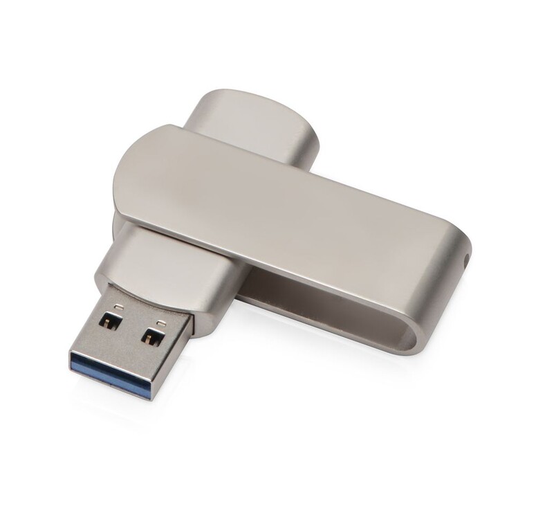 USB-флешка 2.0 на 16 Гб «Setup», серебристый
