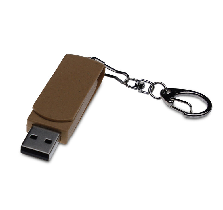 Флешка USB 2.0 Варуна на 32 ГБ, коричневый