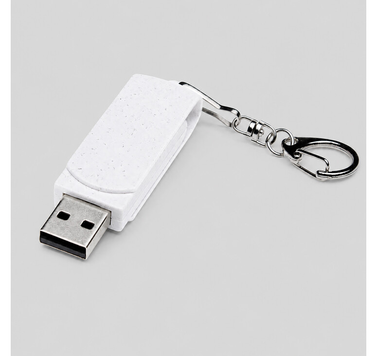 Флешка USB 3.0 Варуна на 16 ГБ, крапчатый белый
