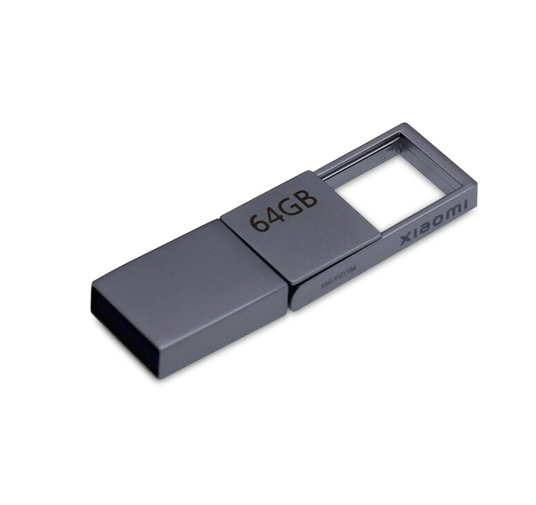 USB 3.0-флешка на 64 Гб с разъемами USB-A и Type-C, серебристый