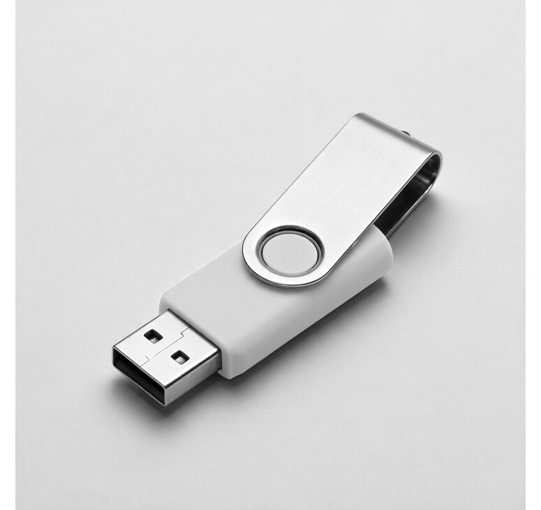 Флеш-карта USB 2.0 16 ГБ «Флэш С1», белый