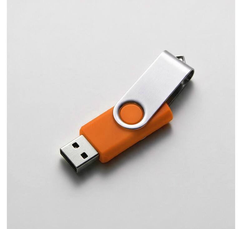 Флеш-карта USB 2.0 16 ГБ «Флэш С1», оранжевый