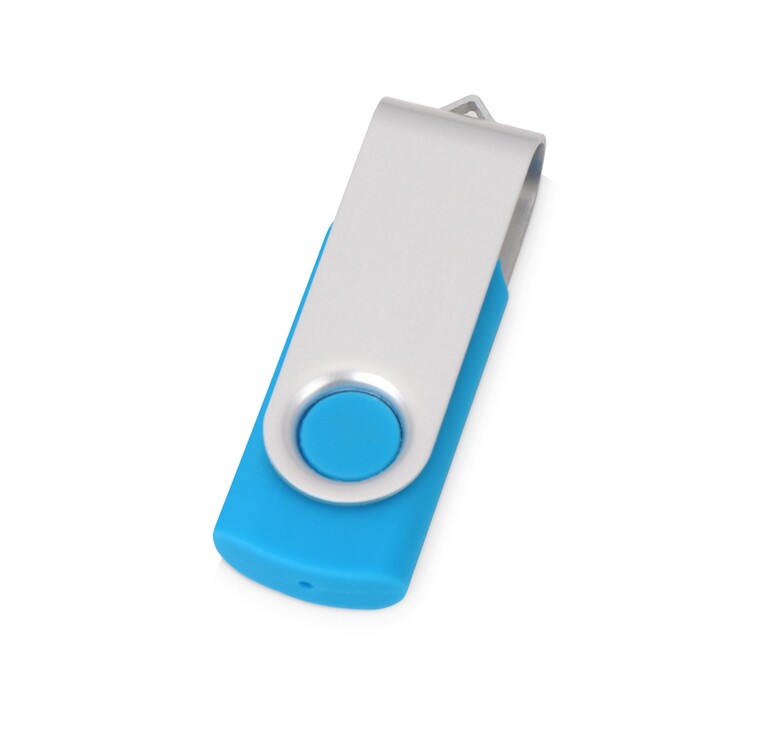 Флеш-карта USB 2.0 8 ГБ «Квебек», голубой