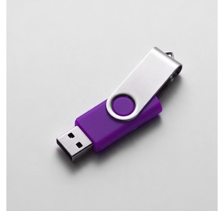 Флеш-карта USB 2.0 16 ГБ «Флэш С1», фиолетовый