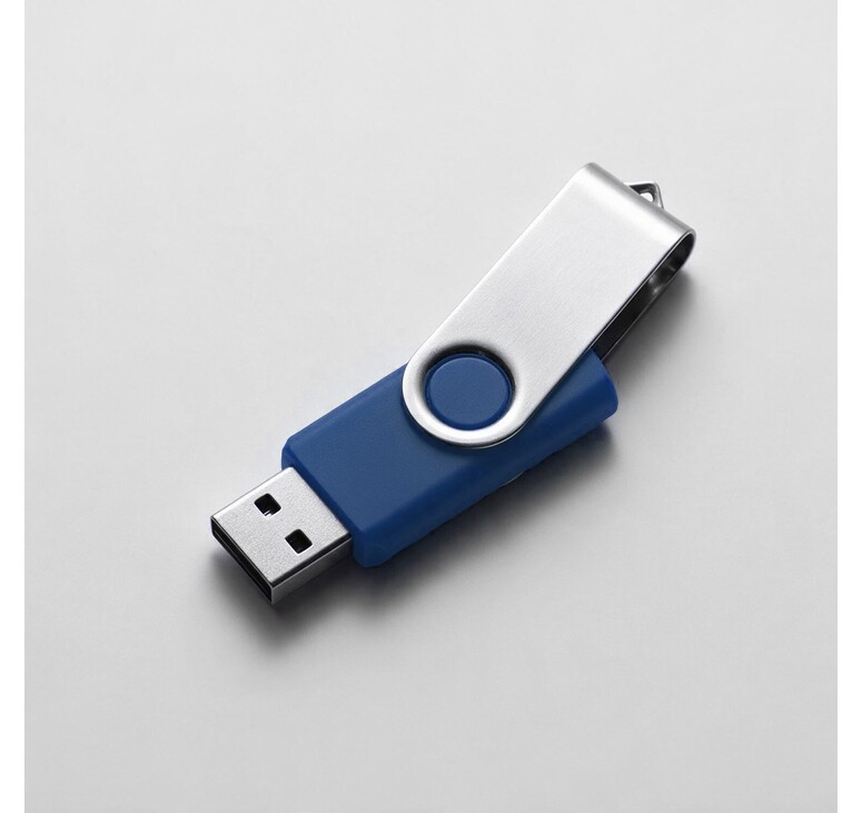 Флеш-карта USB 2.0 16 ГБ «Флэш С1», темно-синий