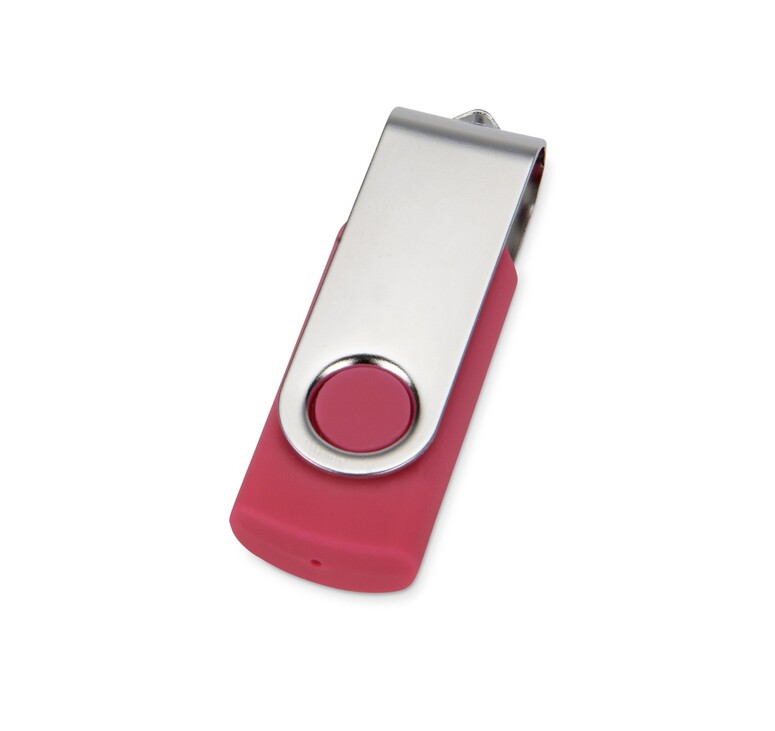 Флеш-карта USB 2.0 16 ГБ «Квебек», розовый