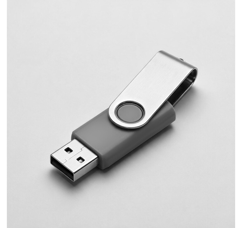 Флеш-карта USB 2.0 16 ГБ «Флэш С1», серый