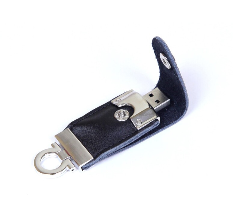 USB-флешка на 8 Гб в виде брелка, черный