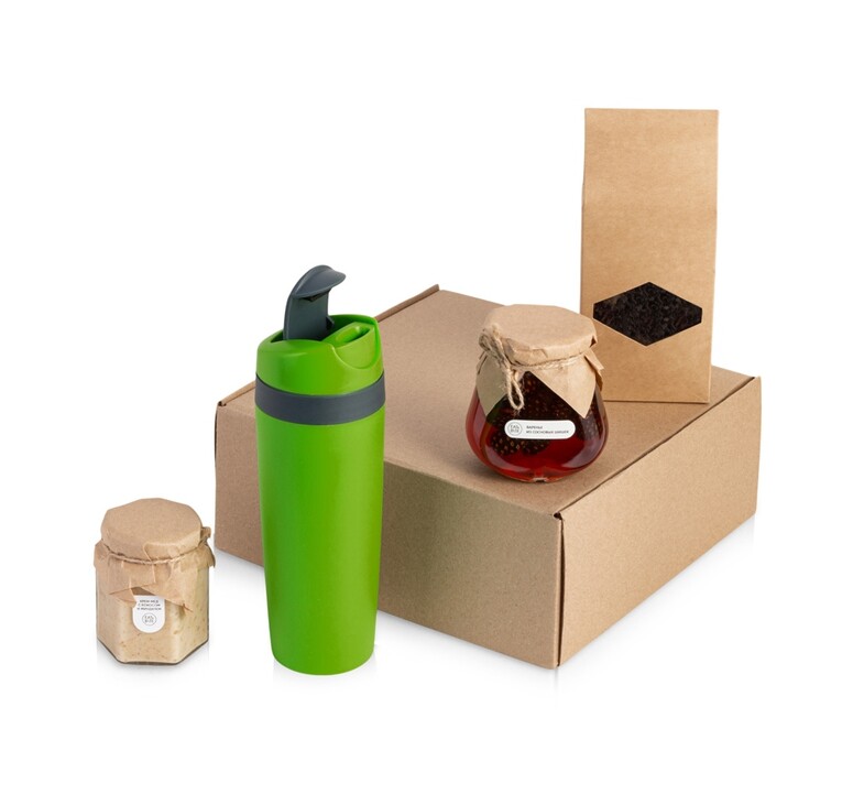 Подарочный набор Tea Cup Superior Honey 2.0, зеленый