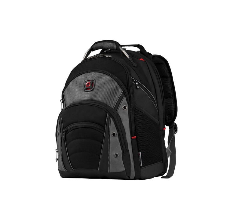 Рюкзак Synergy WENGER 16'', черный/серый, полиэстер/ПВХ, 36 x 26 x 46 см, 26 л