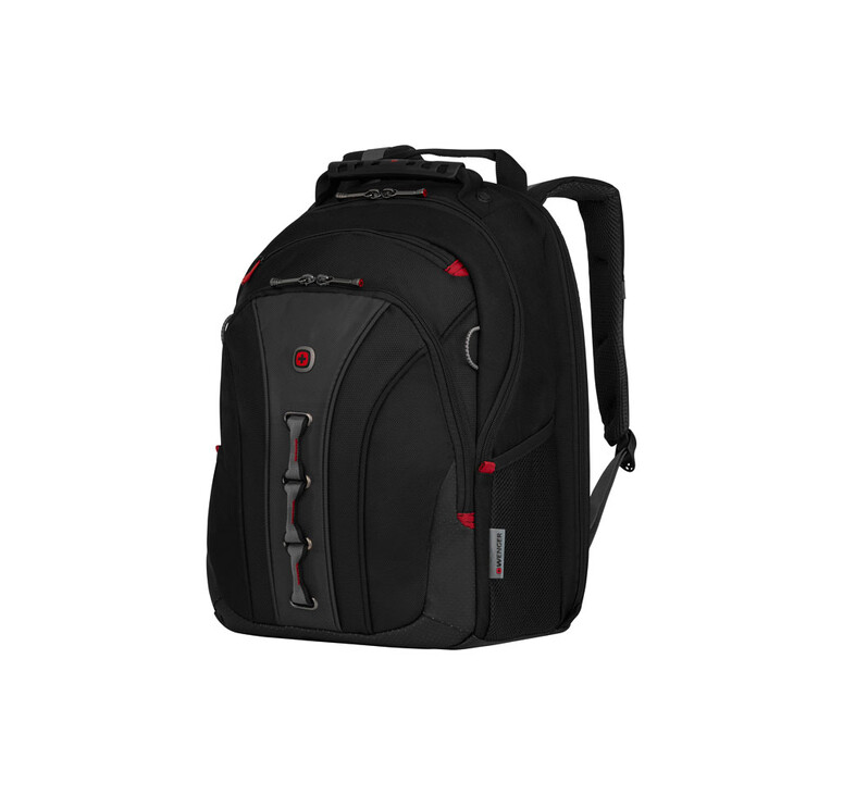 Рюкзак Legacy WENGER 16'', черный/серый, полиэстер/ПВХ, 35 x 25 x 45 см, 21 л