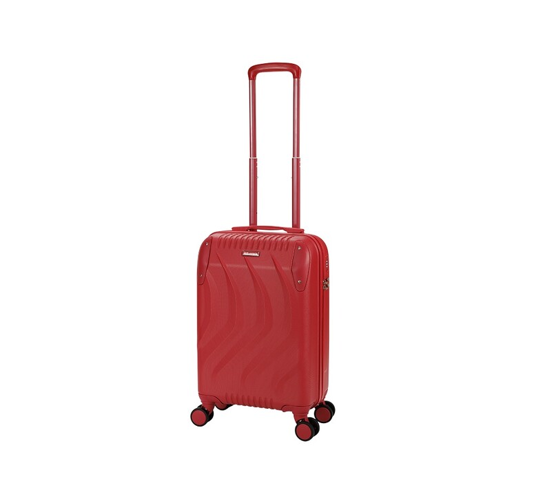 Чемодан TORBER В Отпуск, красный, ABS-пластик, 37 х 25 х 56,5 см, 36 л, 2,5 кг