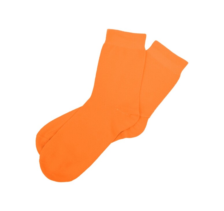 Носки Socks женские оранжевые, р-м 25