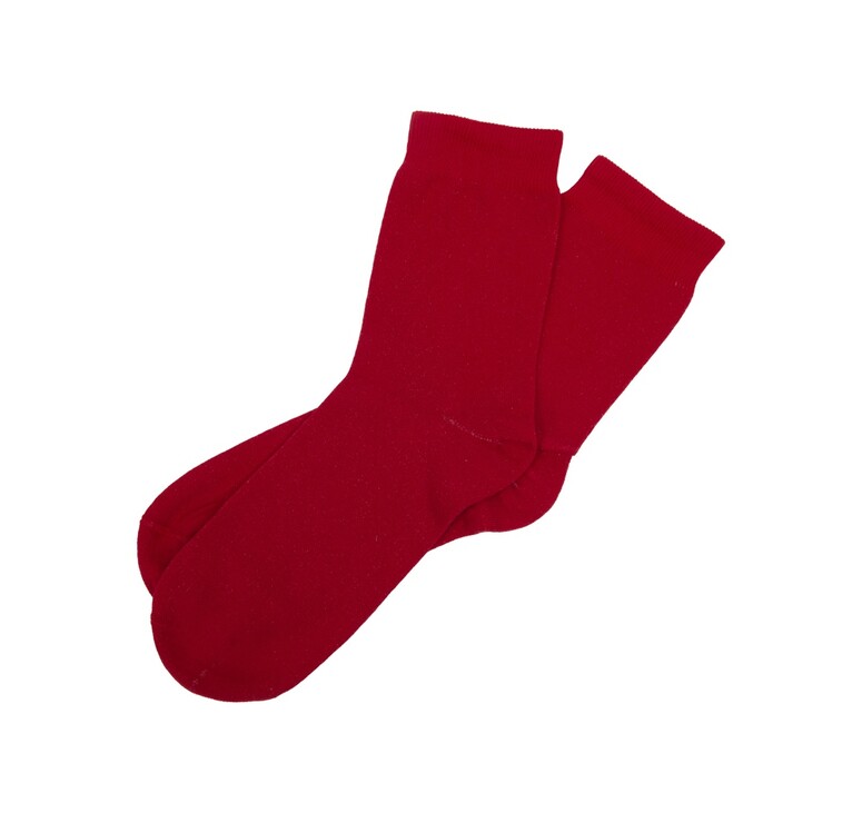 Носки Socks женские красные, р-м 25