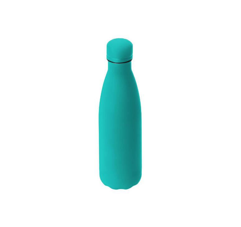 Термобутылка Актив Soft Touch, 500мл, бирюзовый