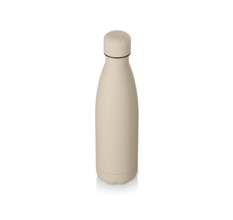 Термобутылка Актив Soft Touch, 500мл, бежевый