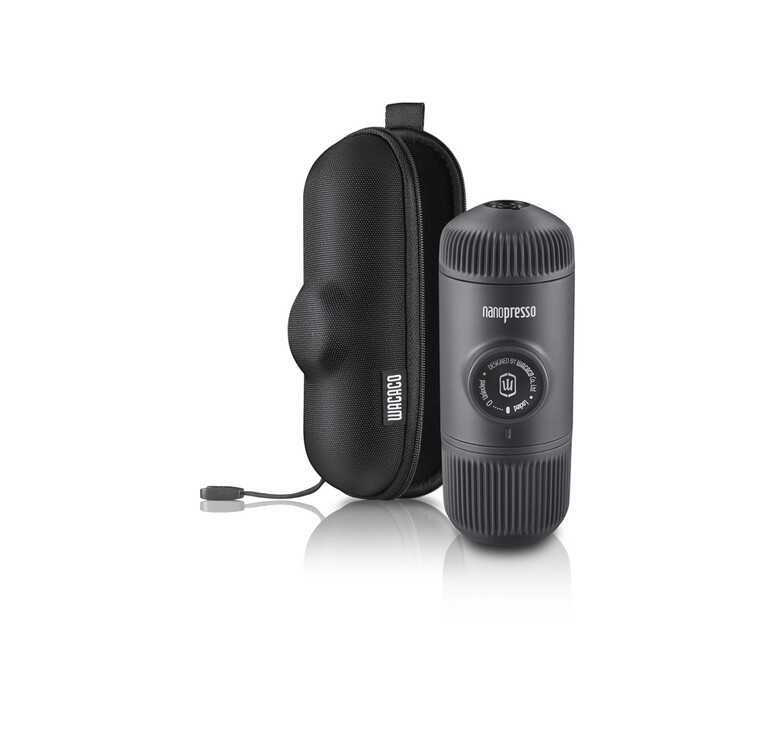 Ручная мини-кофемашина WACACO Nanopresso + кейс для хранения WCCNPHC