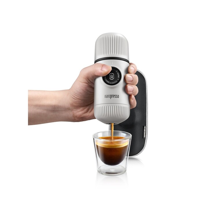 Ручная мини-кофемашина (WACACO Nanopresso) WCCCHWH (Ручная мини-кофемашина цв. Chill White)