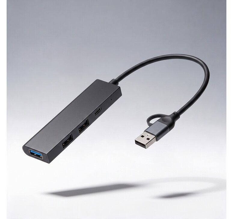 USB-концентратор «Command», серый