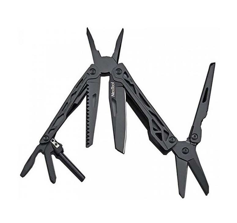 Мультитул Nextool Multifunctional Knife, 10 функций, черный (NE0123)