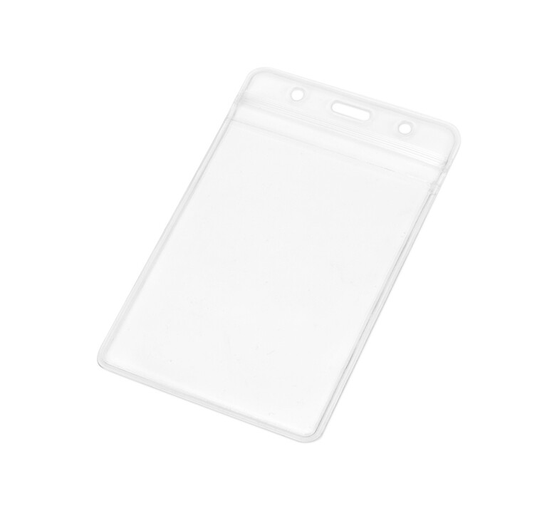 Бейдж Crystal Vert 84*135 мм (внут.размер  74*105 мм), прозрачный