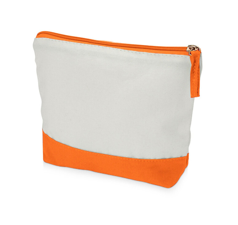 Косметичка хлопковая Cotton, оранжевый