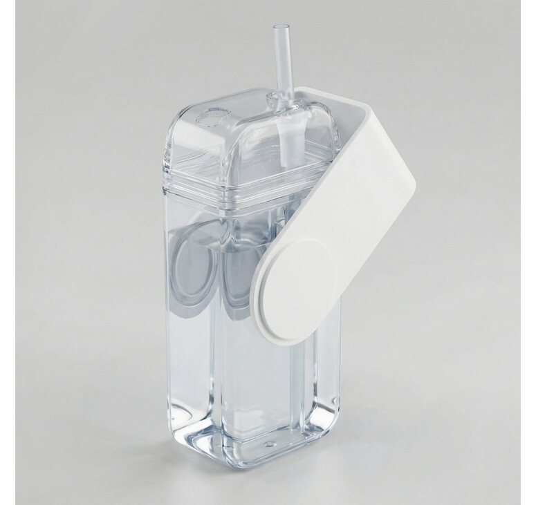 Бутылка для воды JUICY DRINK BOX, белый
