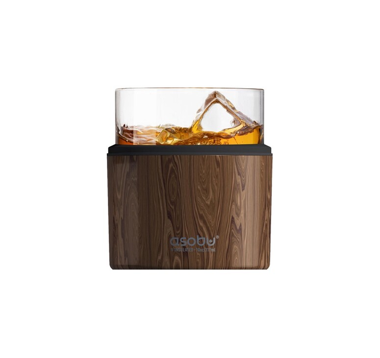 Тумблер для виски WHISKEY KUZIE, дерево