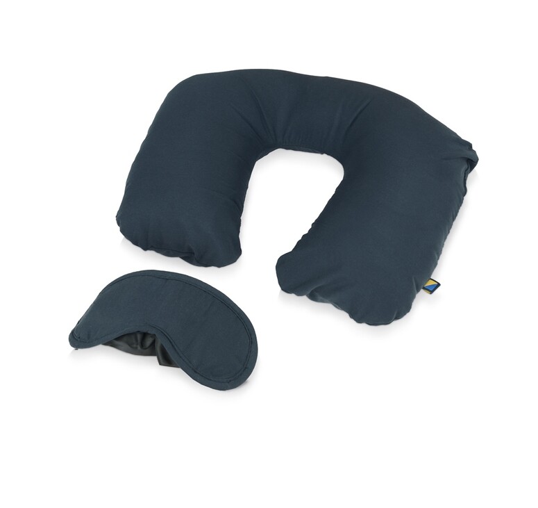 Набор дорожный Travel Blue Sleep Set, синий
