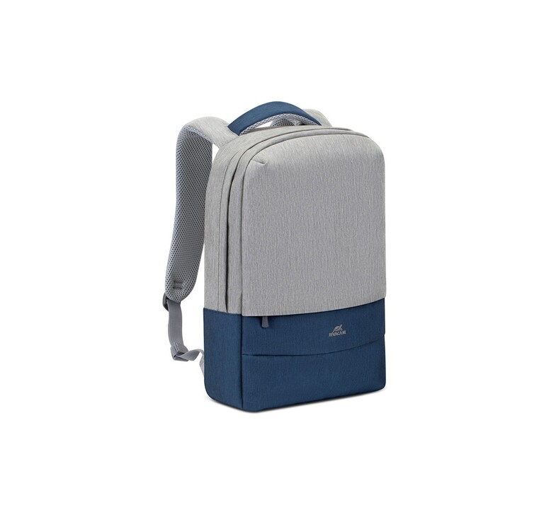 RIVACASE 7562 grey/dark blue рюкзак для ноутбука 15.6'', серый/темно-синий