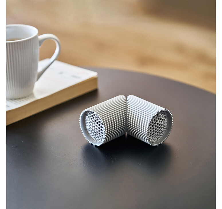 Беспроводная колонка Ray Speaker, серебристый