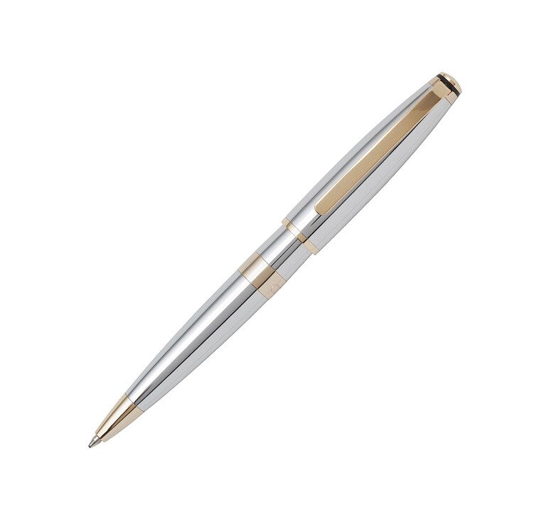Шариковая авторучка Bicolore Chrome, серебристый/золотистый (Р)